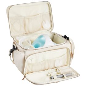 Breast Pump Bag, Breast Feeding Bag with Waterproof Mat, Fits for S1/S2, Pumping Accessories & Breastmilk Storage